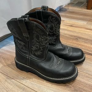 Black Ariat Boots